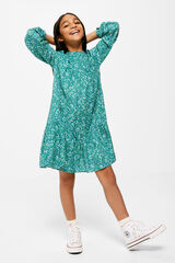 Springfield Kids Vestido floral azul para menina azul