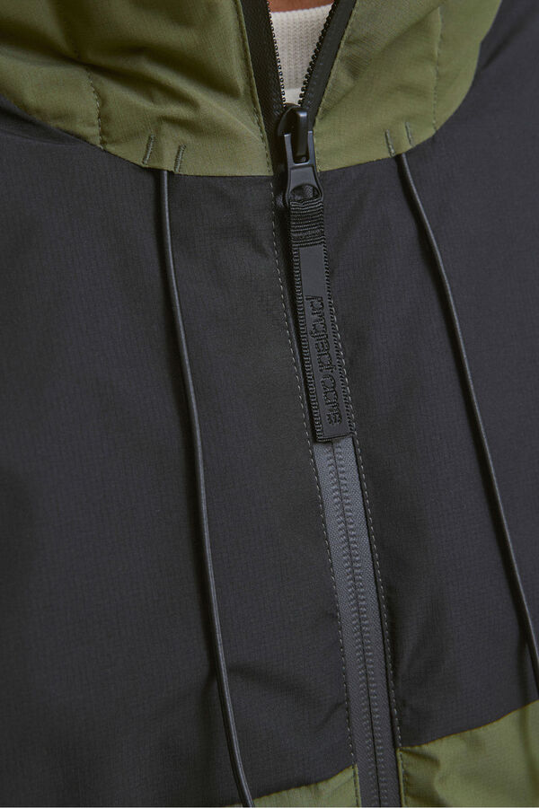 Jack & Jones Casaco acolchoada bicolor verde