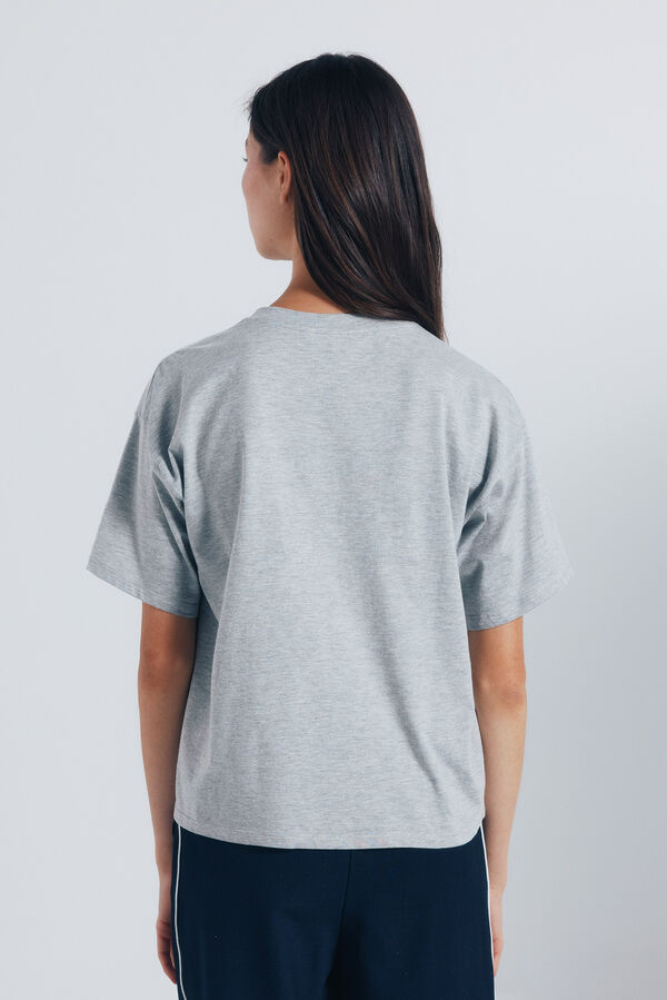 Springfield Camiseta "Time Teddy" cinzento