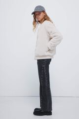 Springfield Kids Cal&ccedil;a jeans culotte com denim para menina cinzento