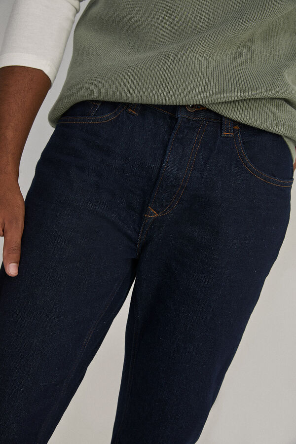 Springfield Jeans regular lavagem desbotada marinho