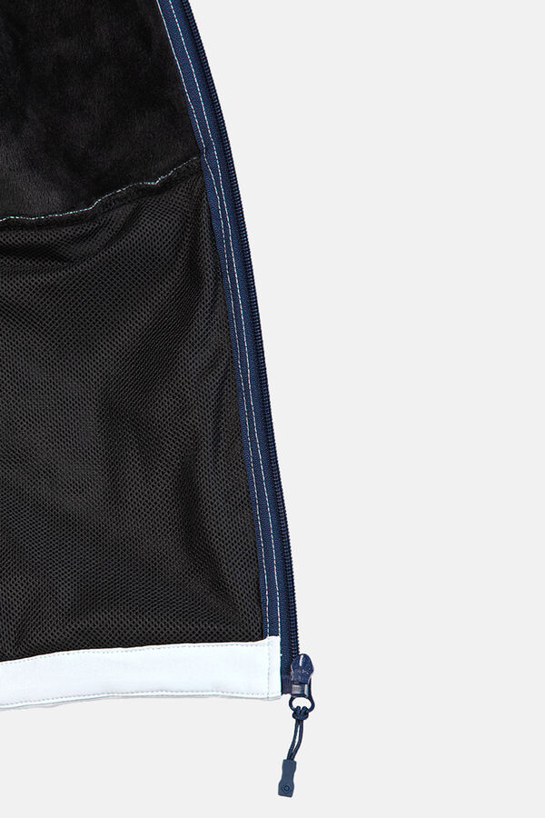 Izas Chaqueta Softshell Cortavientos Con Capucha azul