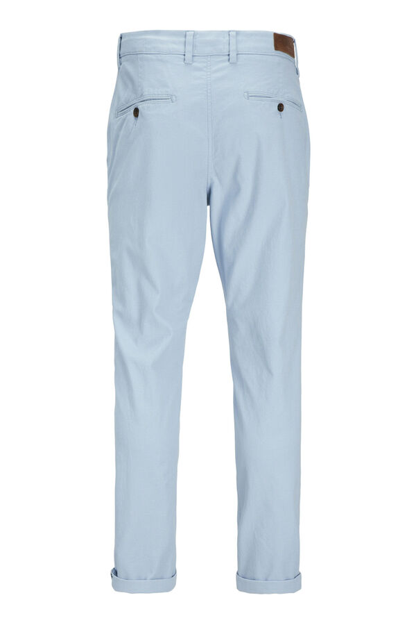 Jack & Jones Pantal&oacute;n chino slim fit turquesa