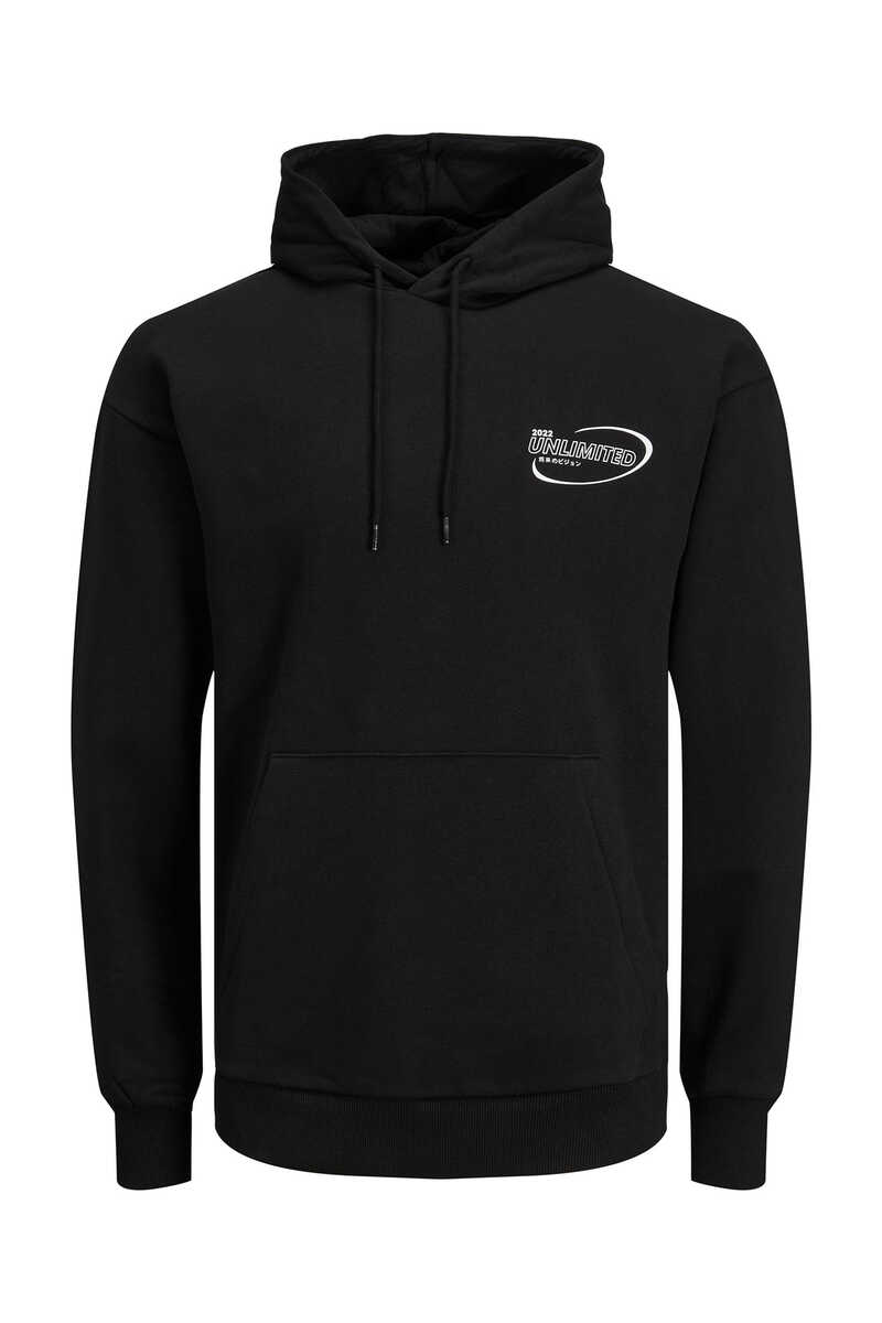 Springfield Sweatshirt com capuz preto