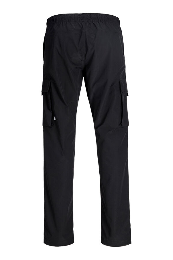 Jack & Jones Pantal&oacute;n cargo relaxed fit negro