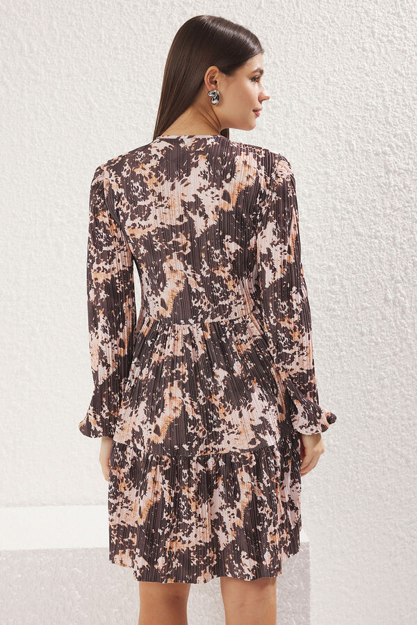 Trendyol Vestido mini con volantes blanco