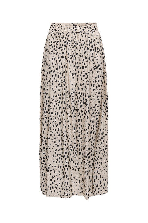 JDY Saia comprida estampada cinzento