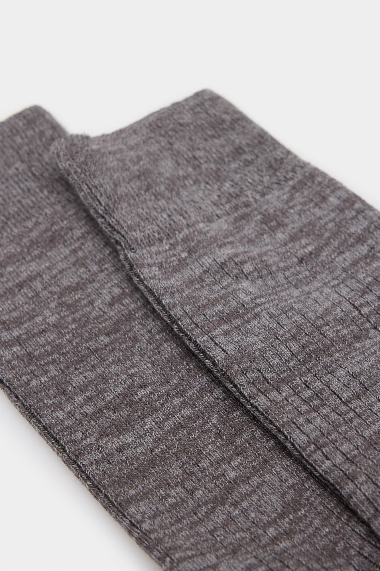 Springfield Meia de algod&atilde;o texturizada bicolor