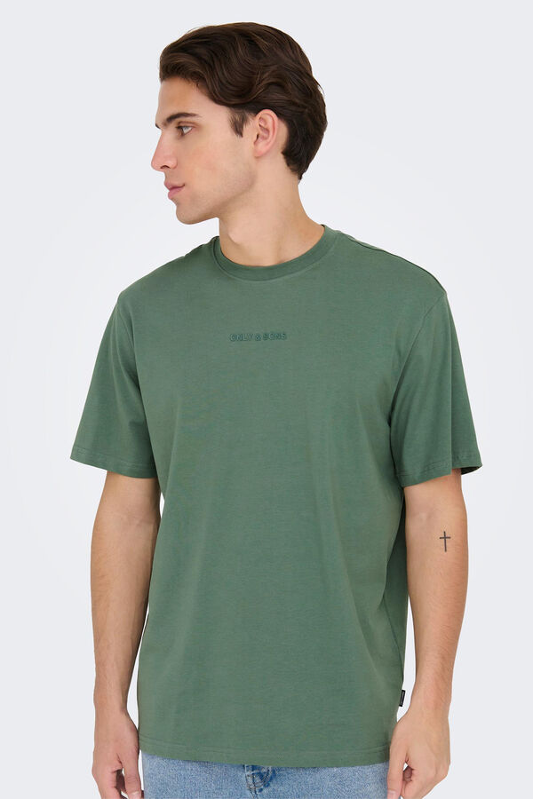 Only & Sons Camiseta básica O&S verde