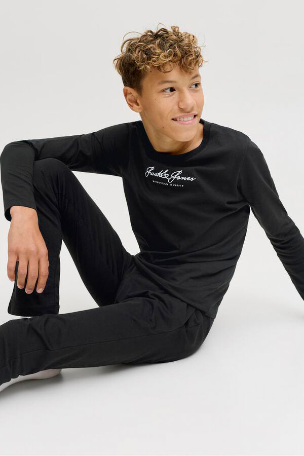 Jack & Jones Junior Conjunto de pijama com logo preto