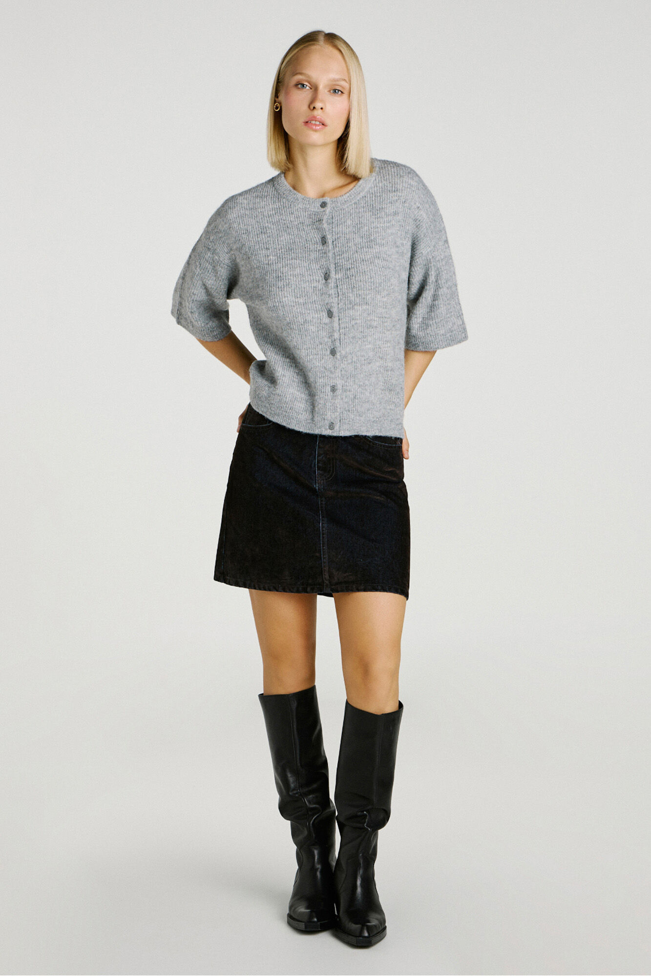 Jack & Jones Falda mini regular fit denim