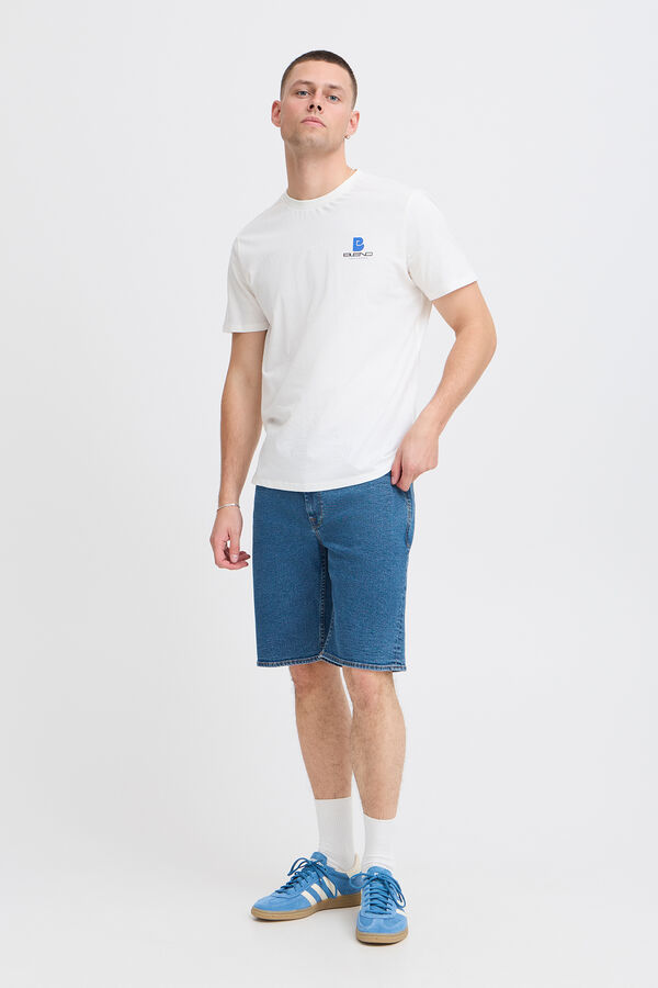 Blend Shorts Denim Bhtwister  azul