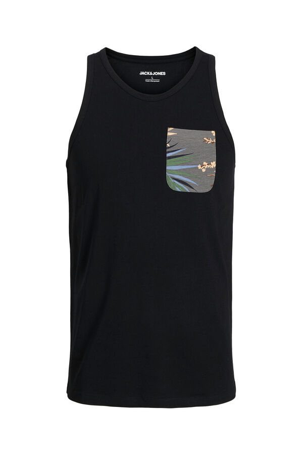 Jack & Jones Camiseta tirantes regular fit negro