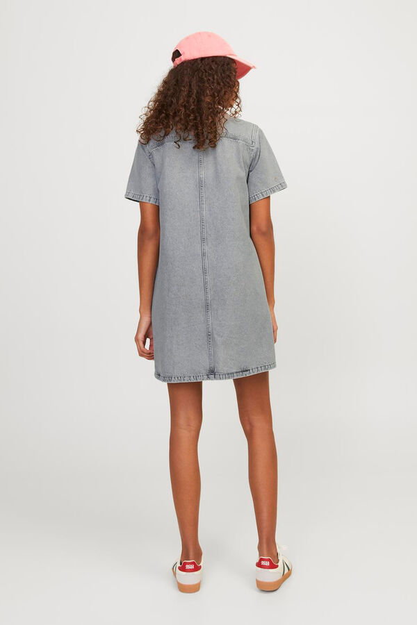 Jack & Jones Vestido vaquero corto gris