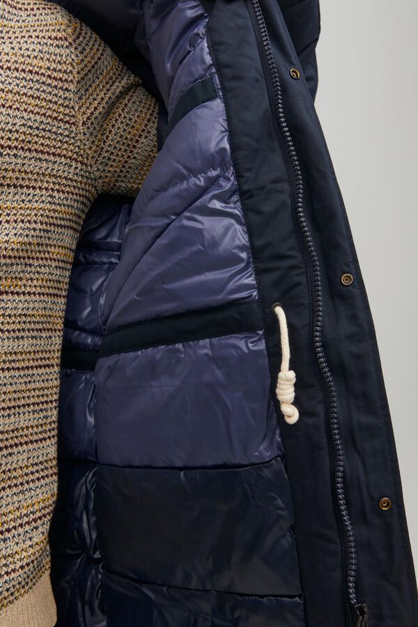Jack & Jones Parka con capucha azul