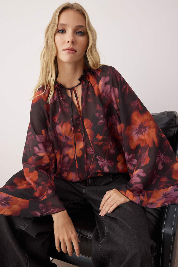 Trendyol Blusa de manga comprida branco