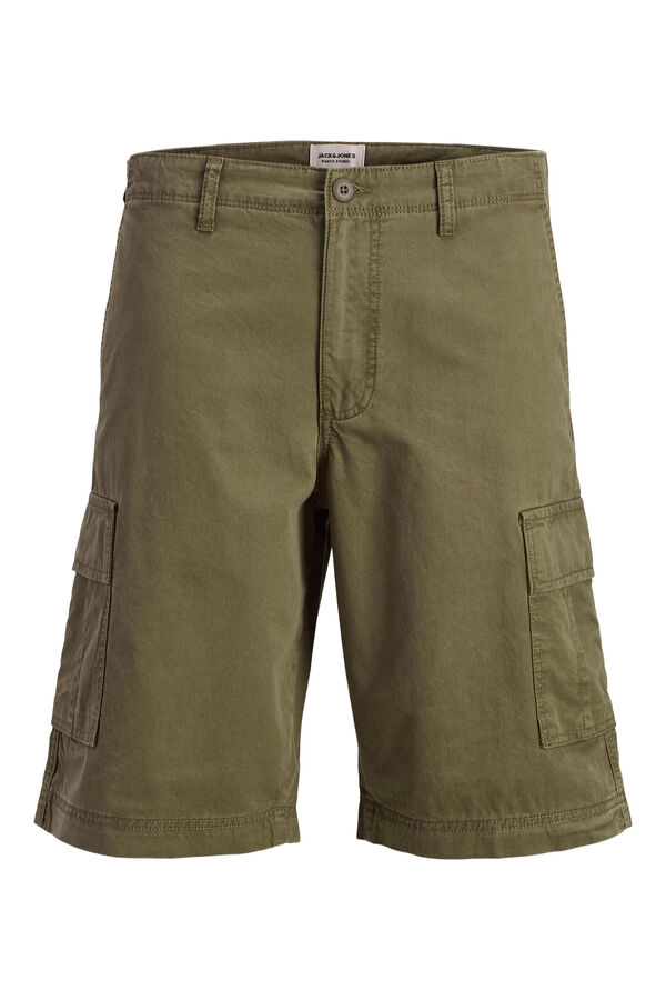 Jack & Jones Bermuda cargo relaxed verde