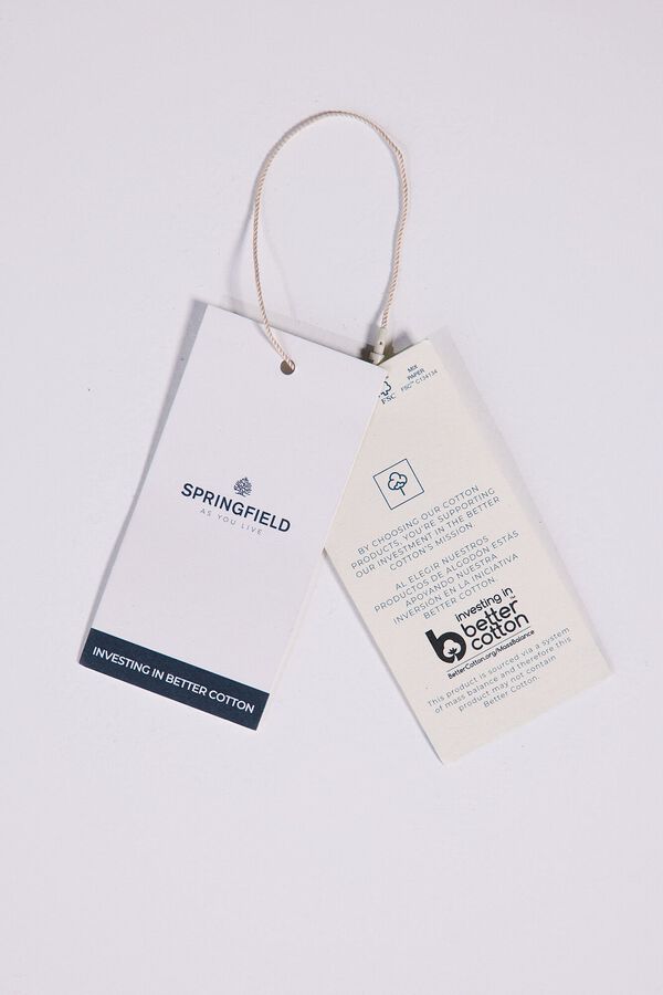 Springfield Blusa fluida naranja