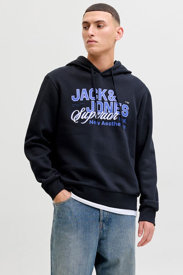 Jack & Jones Pacote com 2 moletons com logo cinzento