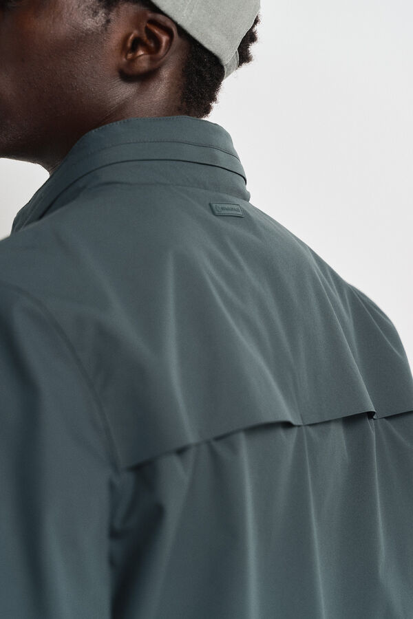 Springfield Casaco t&eacute;cnico azul