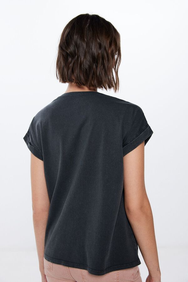 Springfield Camiseta "ACDC" amarillo