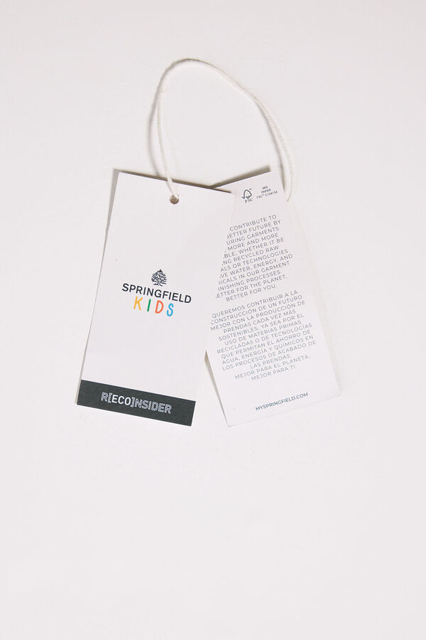 Springfield Kids Camisola cotoveleiras menino cinzento