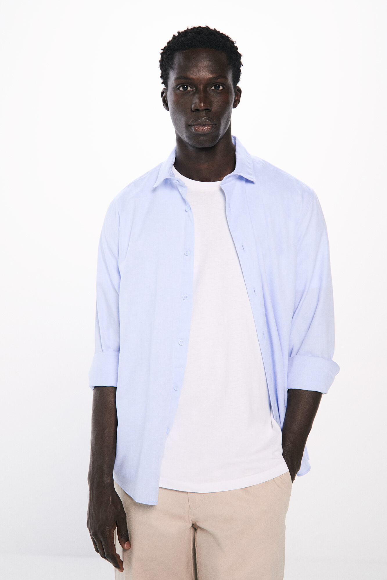 Springfield Camisa vestir estructura