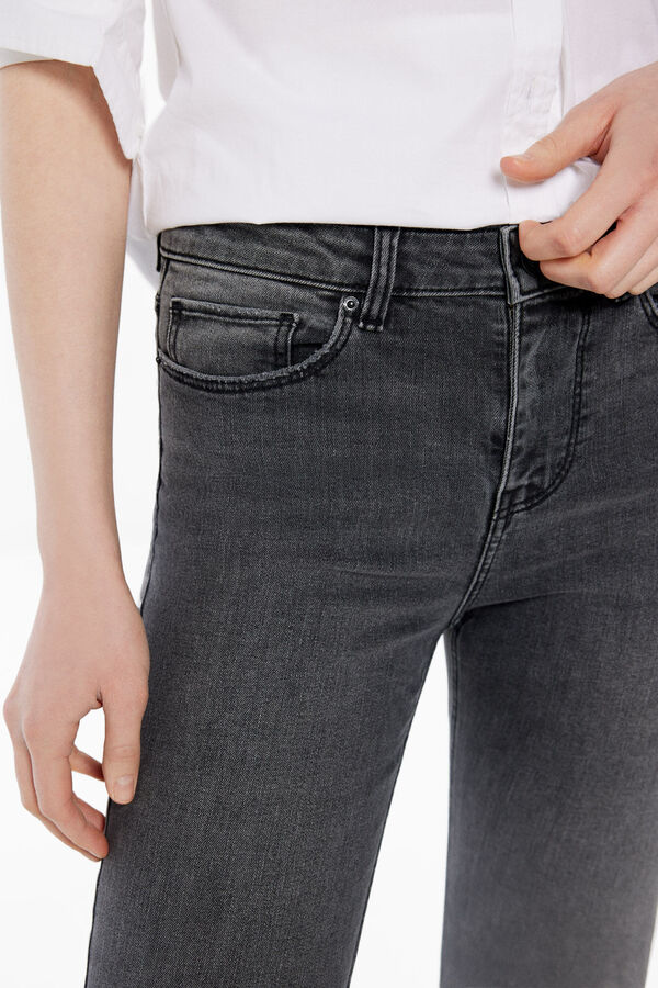 Springfield Jeans Kick Flare negro