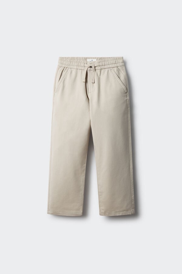 Springfield Kids Pantalon chino ligero ni&ntilde;o beige