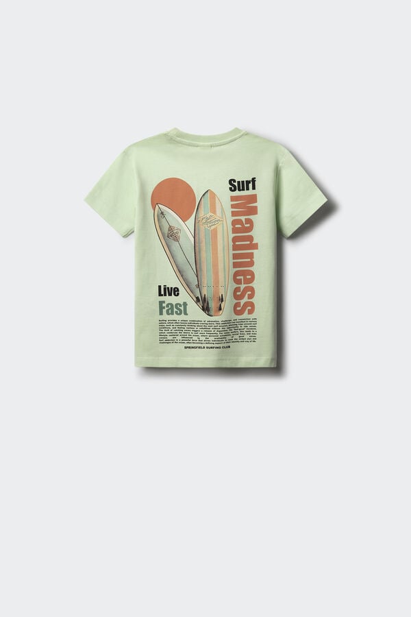 Springfield Kids Camiseta madness ni&ntilde;o verde