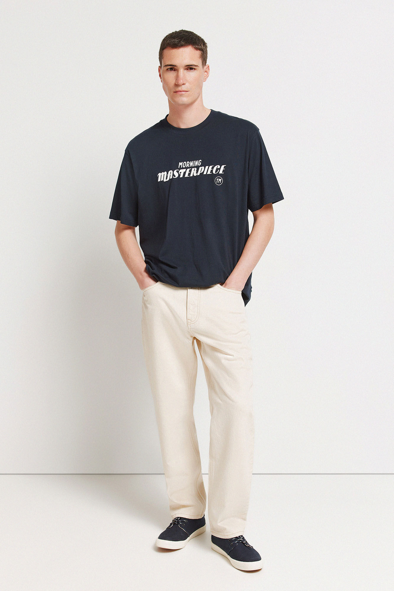 Springfield Jeans straight fit cru