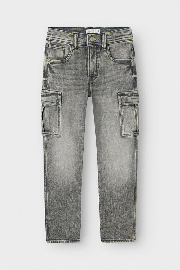 Name It Cowboy de carga para menino cinzento