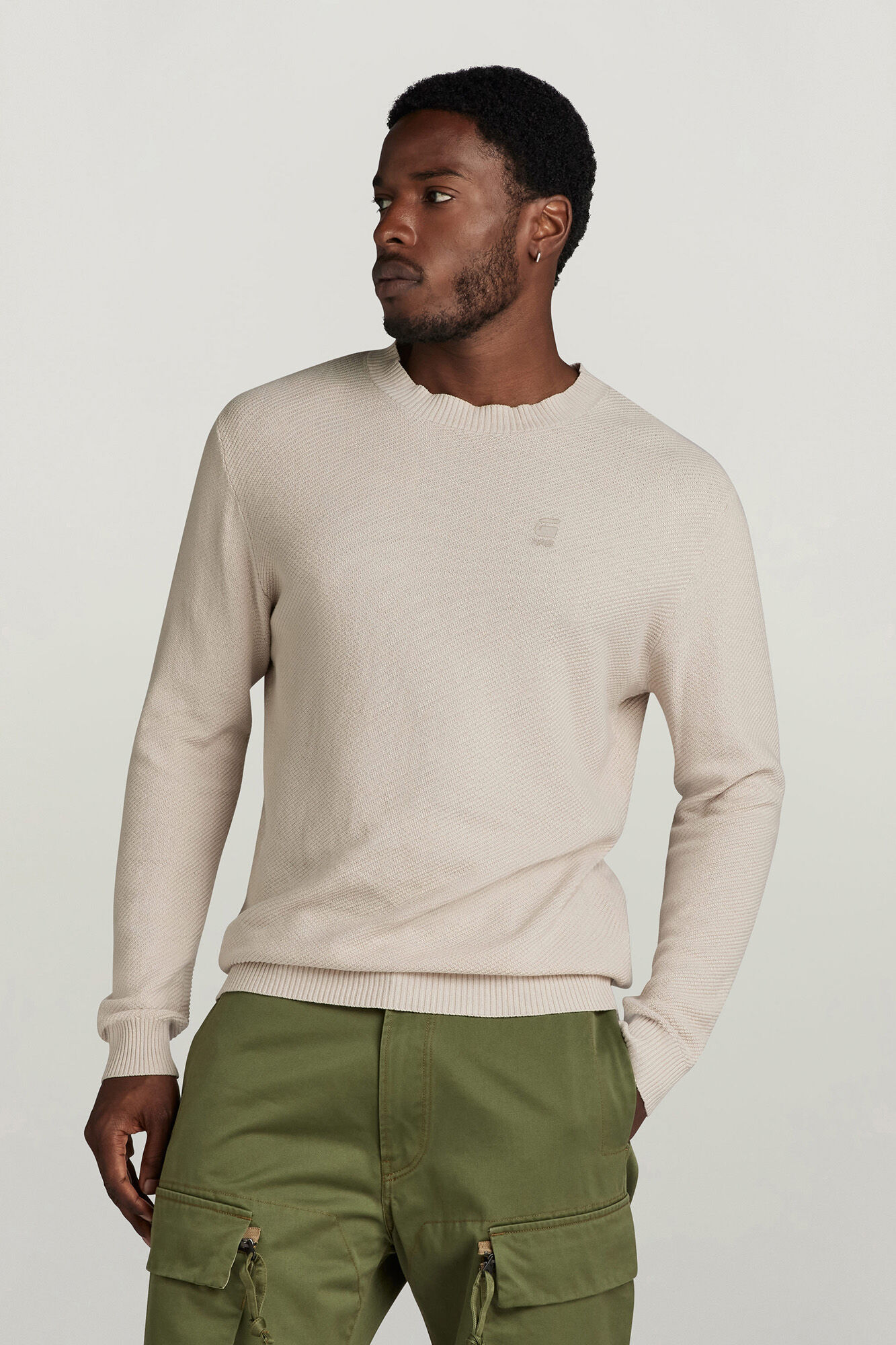 G-STAR Jersey Moss Knitted