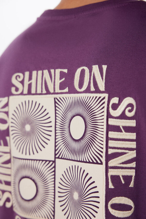 Springfield Camiseta shine on morado/lila