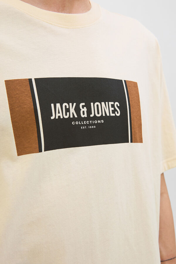 Jack & Jones PLUS Camiseta regular fit PLUS blanco
