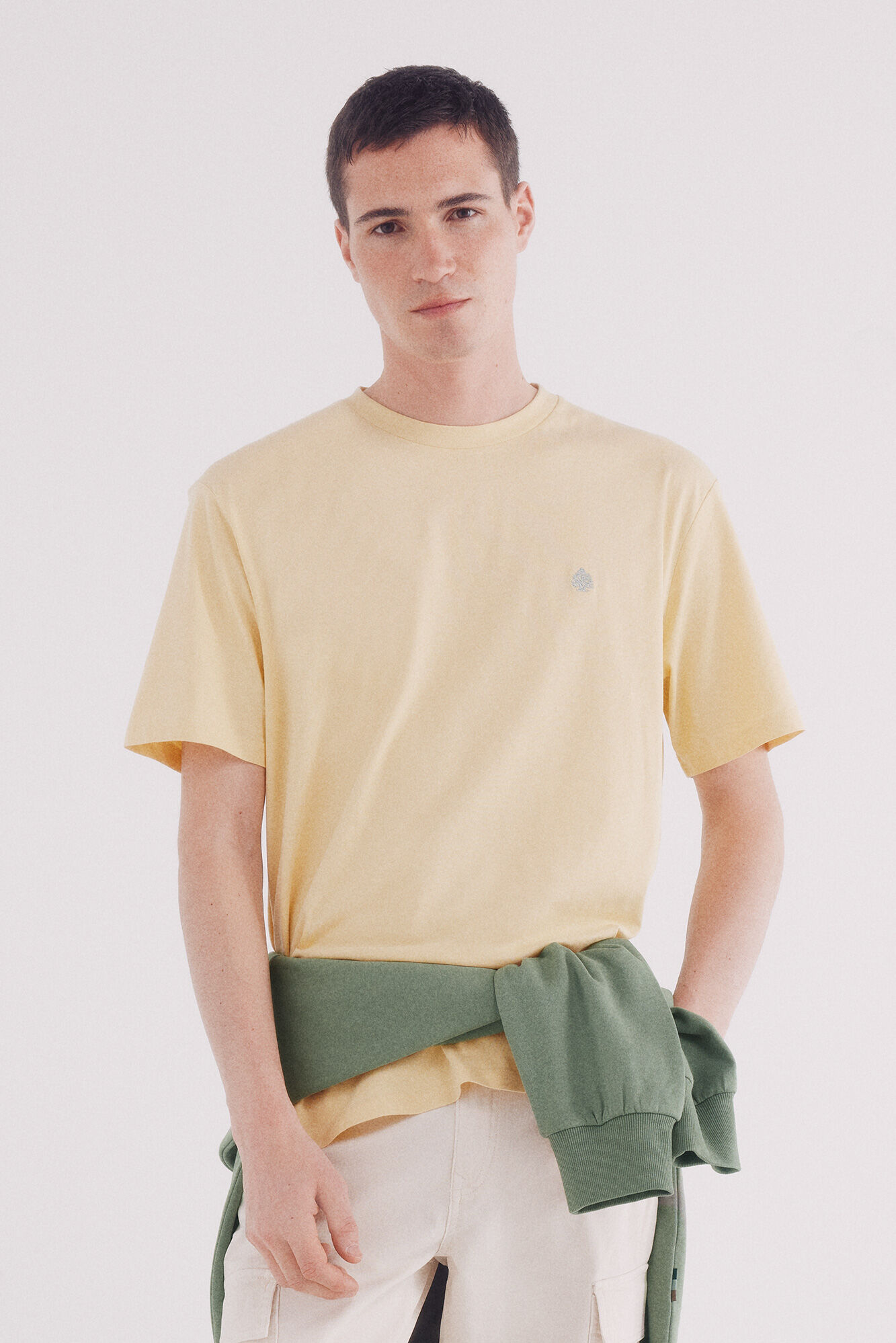 Springfield Camiseta b&aacute;sica com gola redonda