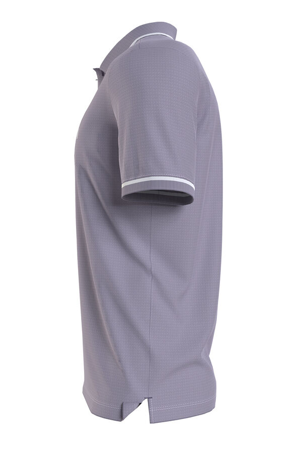 Calvin Klein Polo manga corta hombre morado/lila