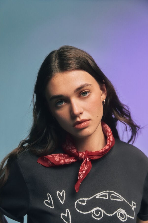 Springfield Camisola gr&aacute;fica cinzento