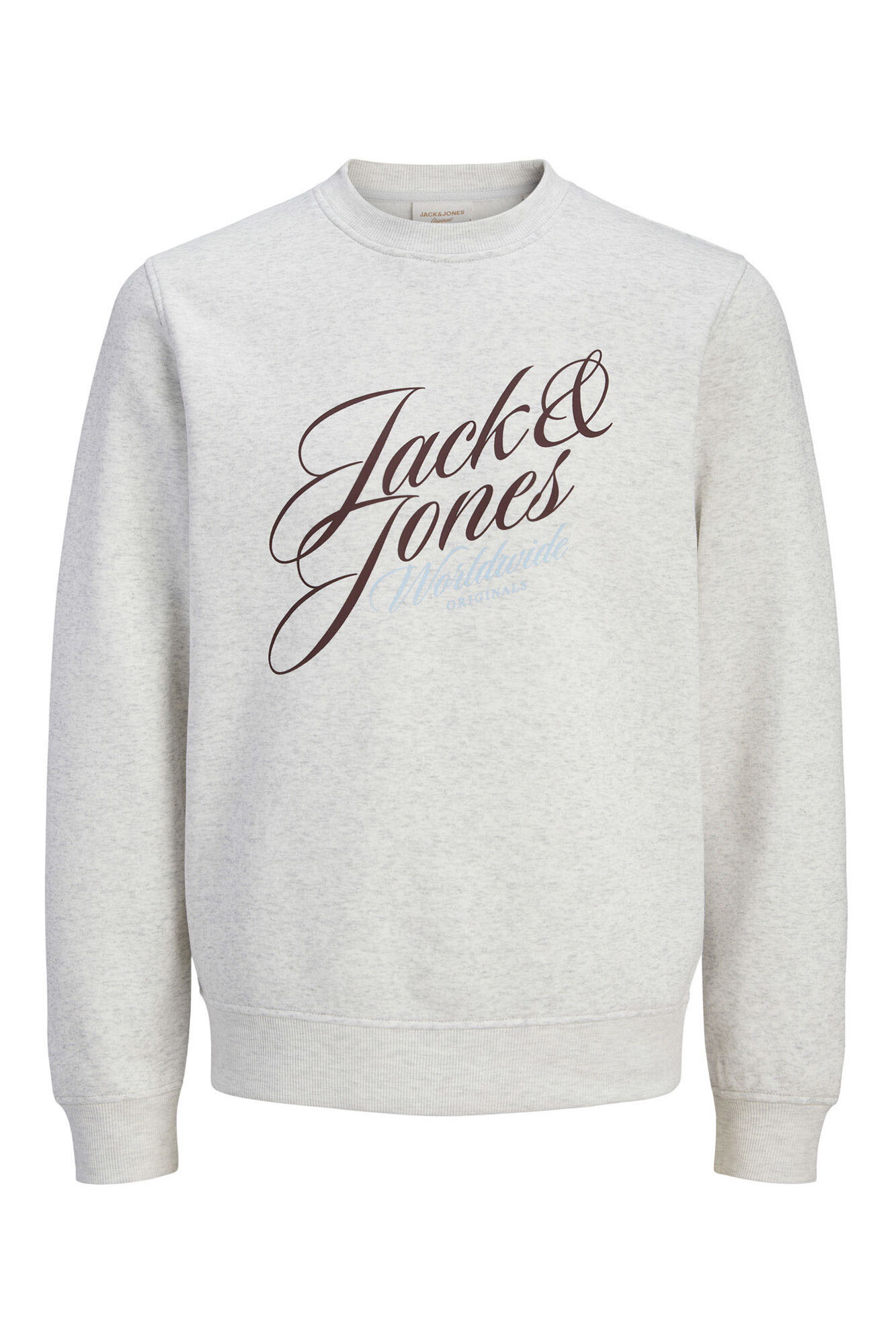 Jack & Jones Sweatshirt com gola redonda e logo