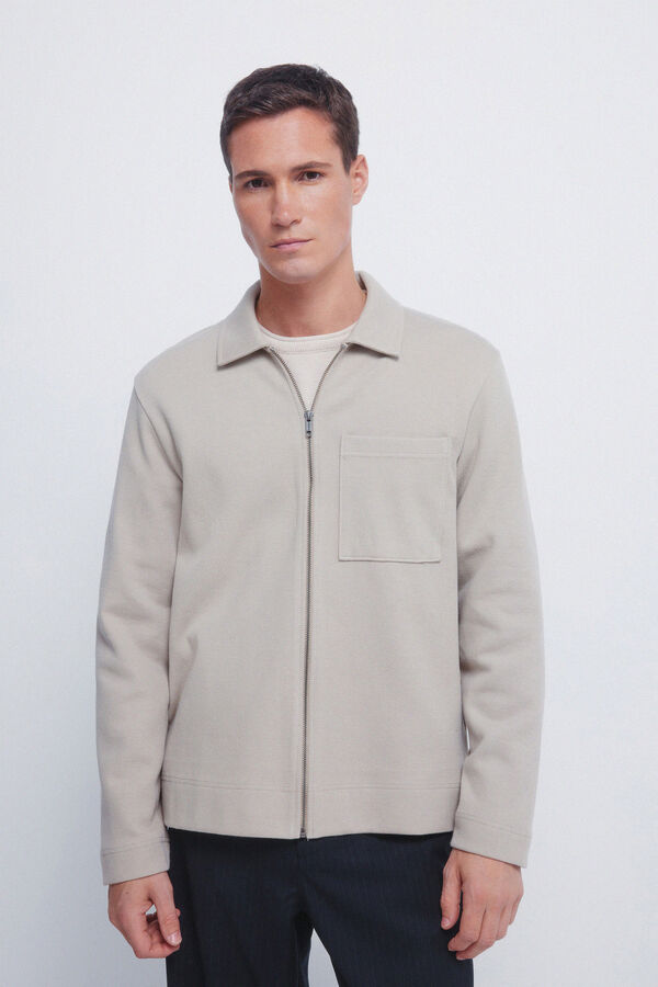 Springfield Chaqueta punto nude