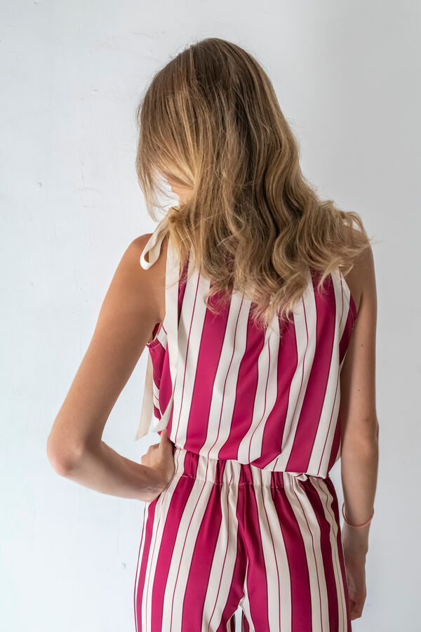 Cul Sac Cal&ccedil;a palazzo el&aacute;stica branco