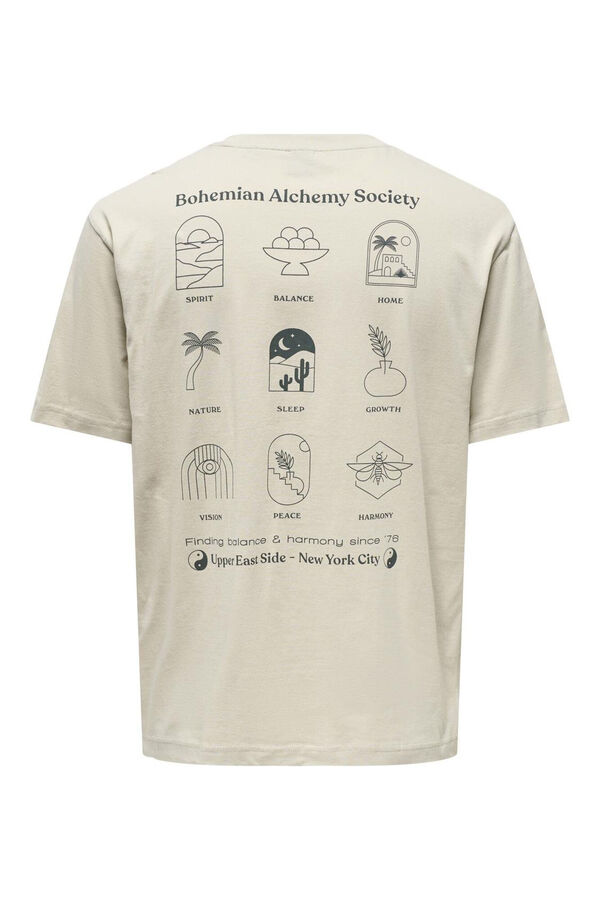 Only & Sons Camisola de manga curta cinzento