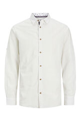 Jack & Jones PLUS Camisa lisa Plus branco