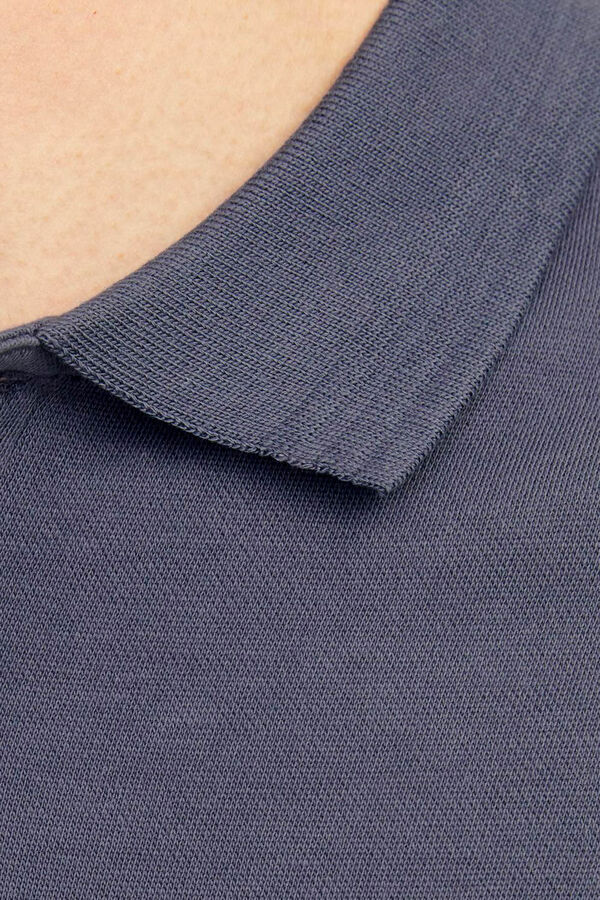 Jack & Jones Polo liso standard fit azul