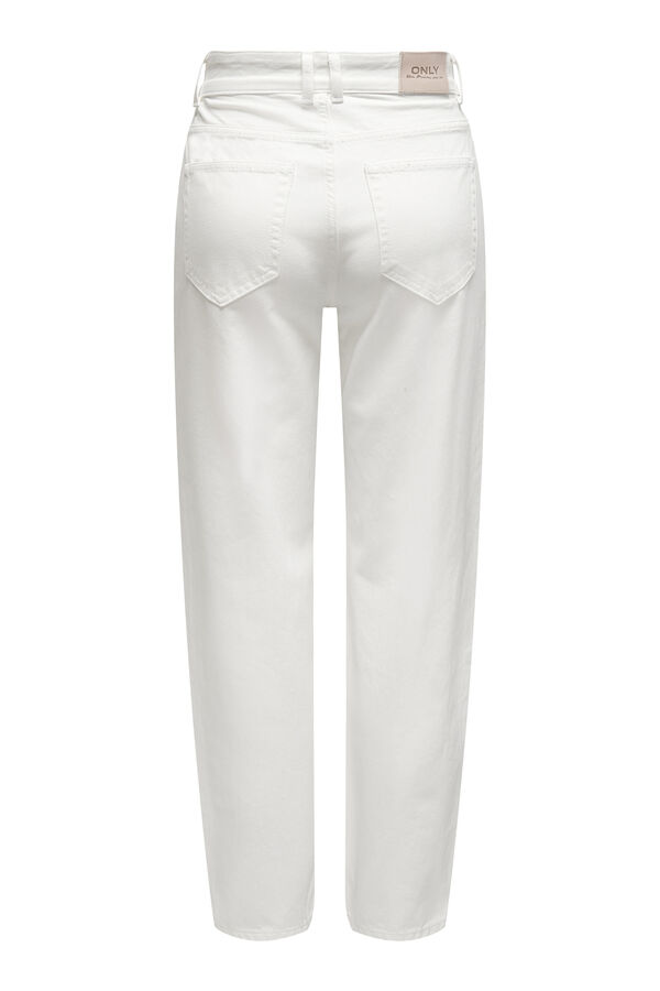 Only Jeans Mom blanco