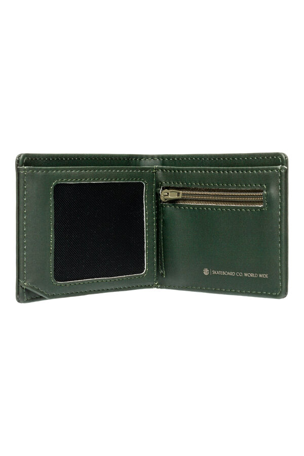 Element Cartera de Doble Hoja para Hombre gris