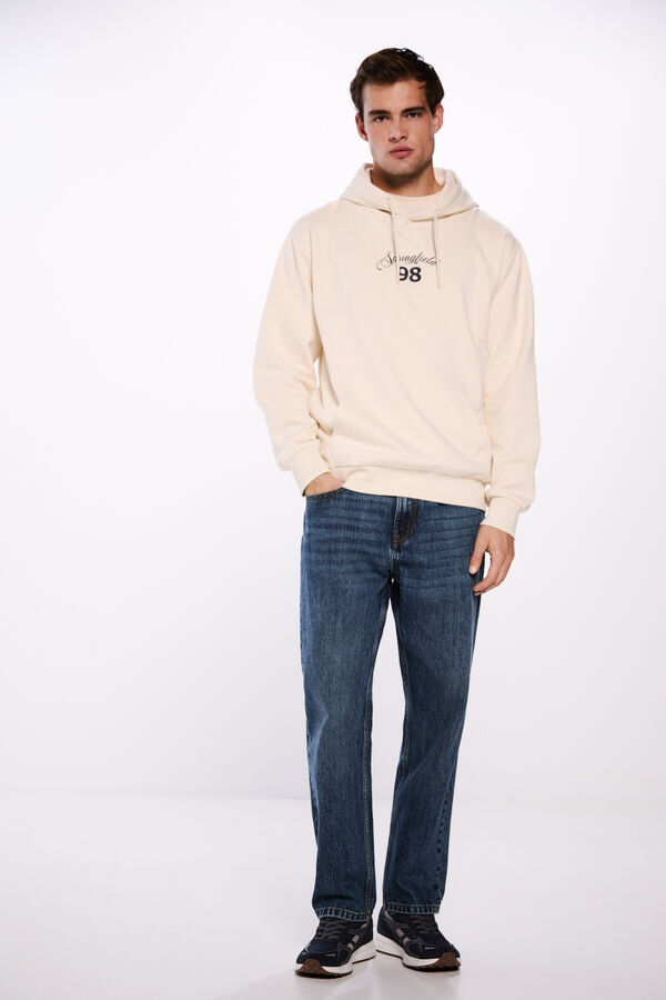 Springfield Sudadera Springfield logo HD blanco