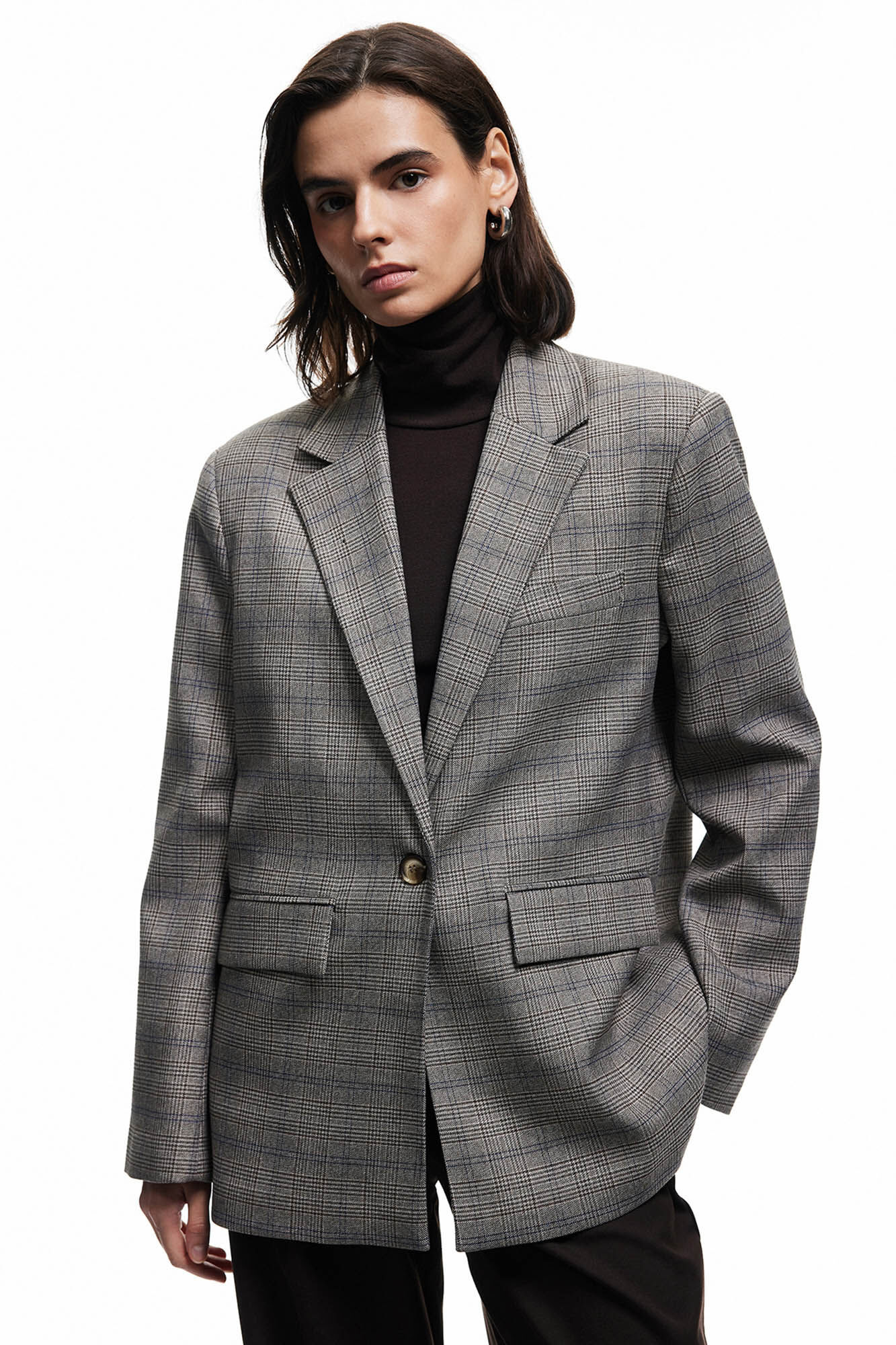 Koton Chaqueta blazer de corte oversize