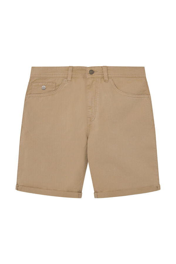 Springfield Bermuda ligera color slim fit beige