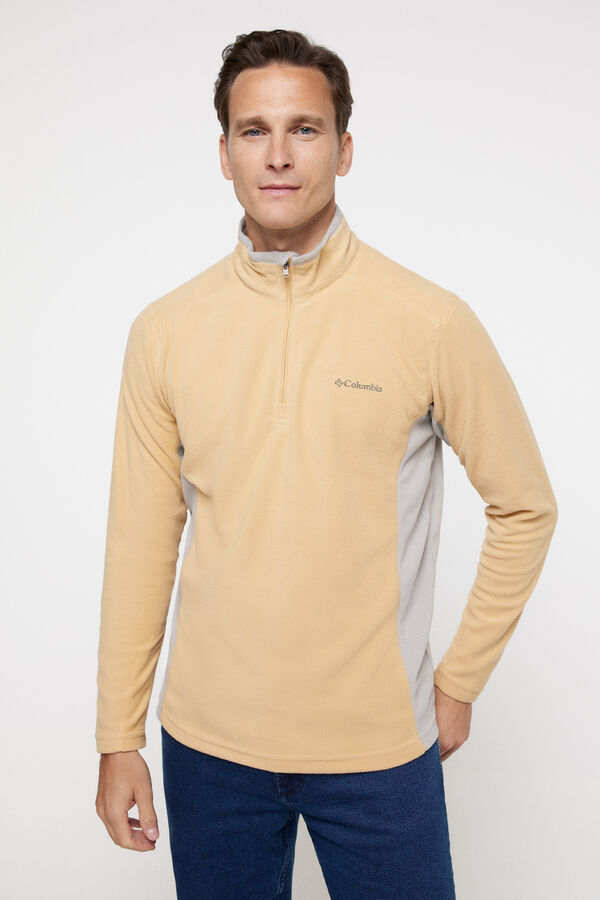 Columbia Forro de media cremallera Columbia Klamath Range&trade; II para hombre amarillo